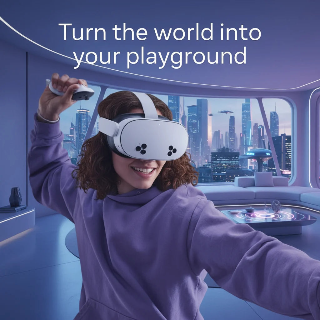 Meta Quest 3S VR/MR Headset