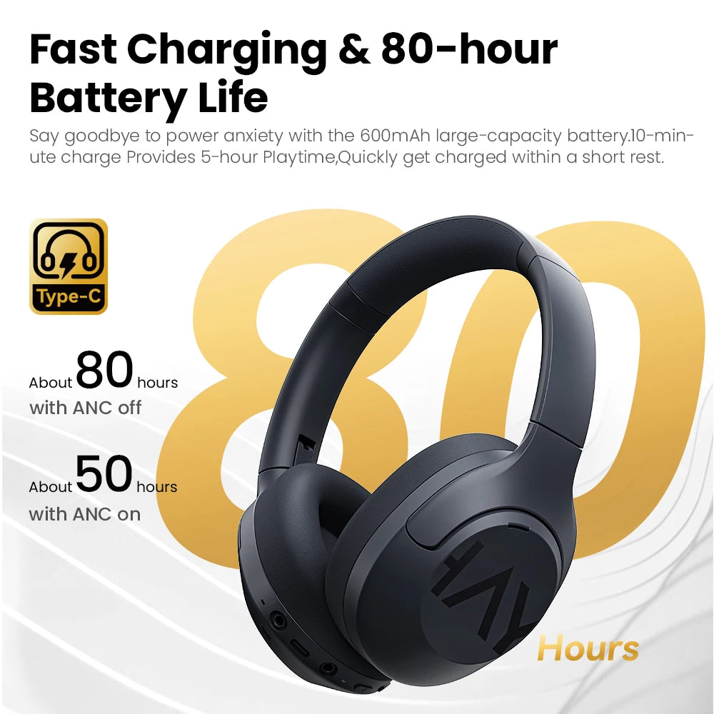 HAYLOU S30 ANC Hi-Res Headphones