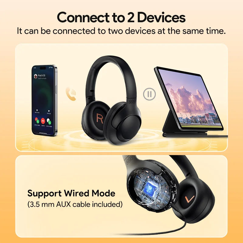 QCY H3 ANC Hi-Res Headphones
