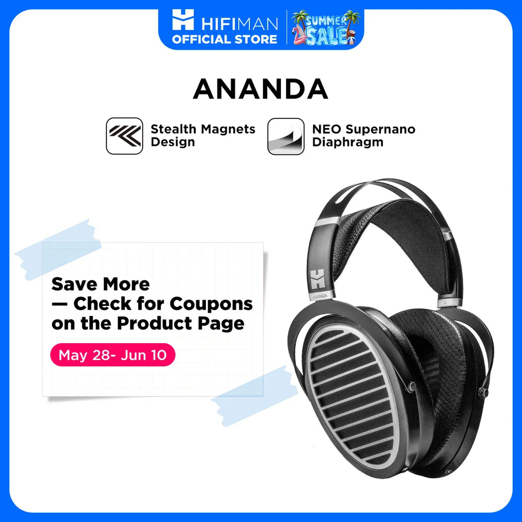 HIFIMAN Ananda Stealth Planar Headphones